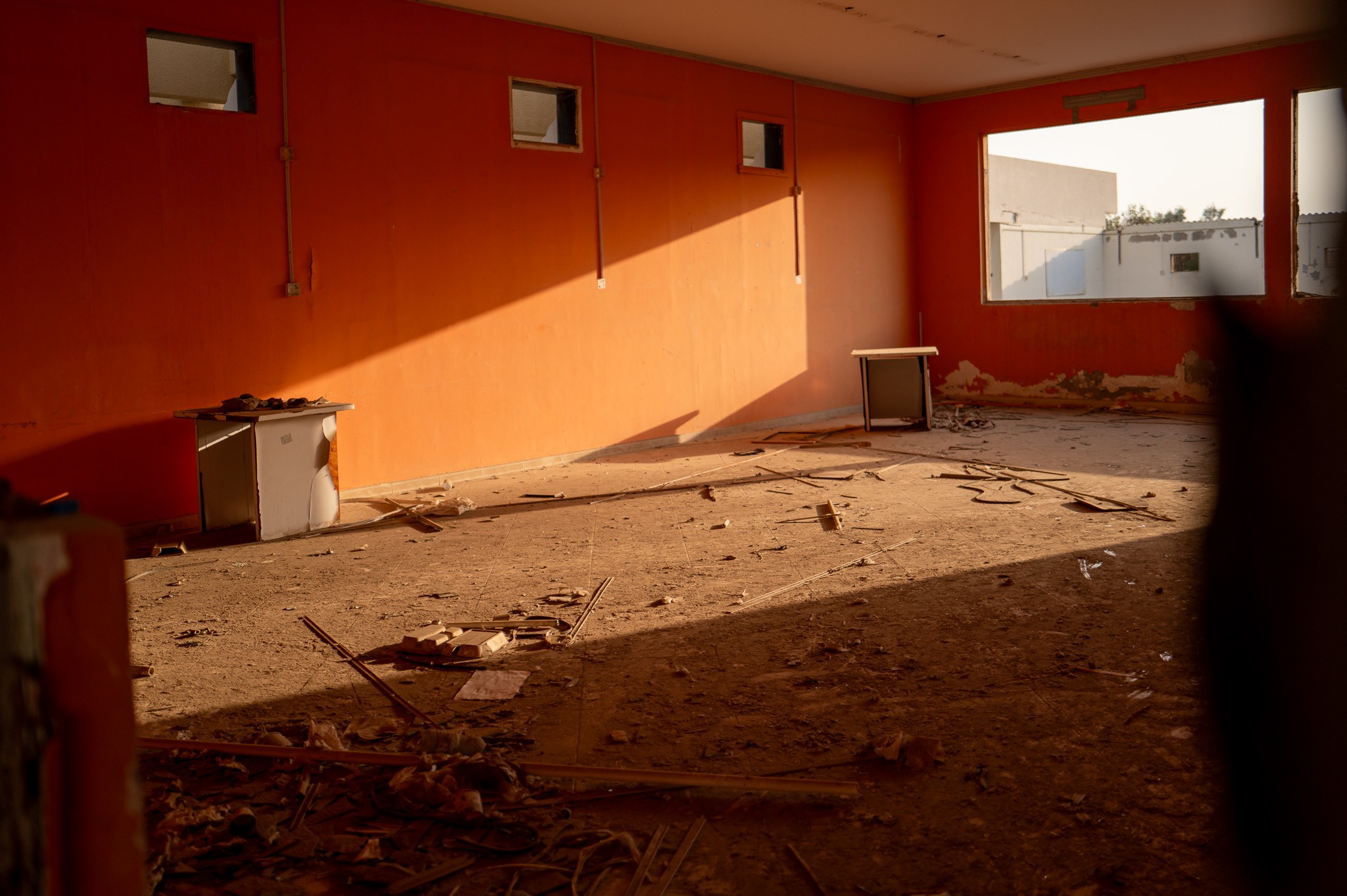 Photographing Abandoned School In Ras Al Khaimah.